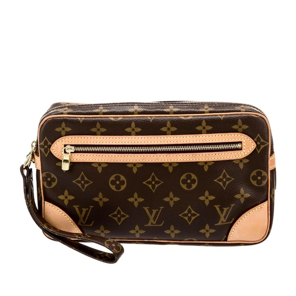 Louis Vuitton Monogram Marly Draggone Clutch - Picture 1 of 13